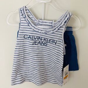 Calvin Klein tank and shorts set